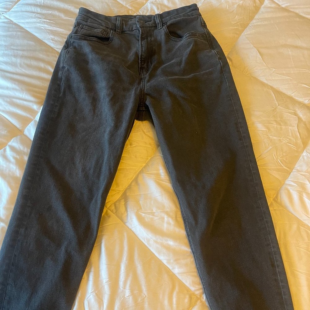 American Eagle Curvy Mom Jean Size 2 X Short Black